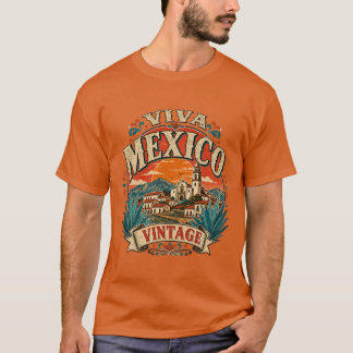 ビバ・メキシコ ビンテージ・トラベルTシャツ お土産Tシャツ Tシャツ