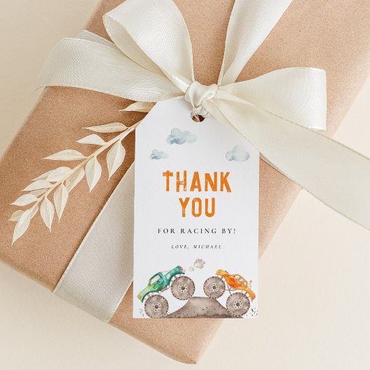 ビバ！モンスター・トラックの誕生日！ ギフトタグ