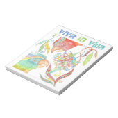 ビバ・ラ・ビダスタイリッシュー ノートパッド (回転)