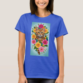 ビバ・ラ・ビダ トラ猫 Tシャツ