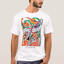 ビバ・ラ・ムジカ | ミ・オルグージョ（白い布用） Tシャツ