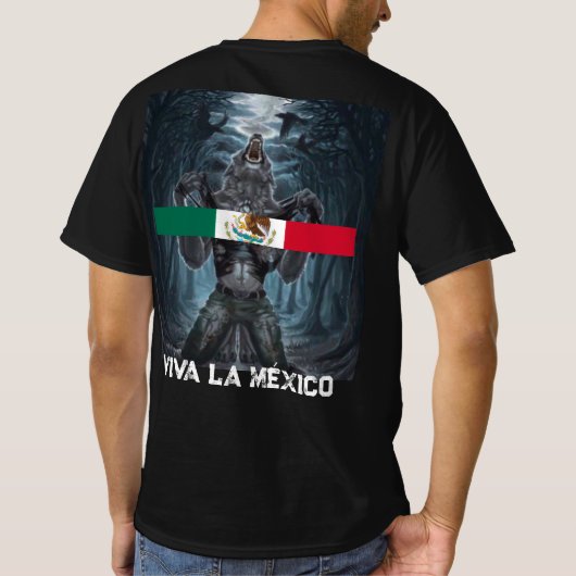 ビバ・ラ・メキシコ Tシャツ (裏面)