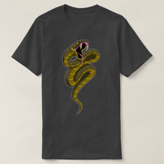 ビパースネーク Tシャツ (デザイン正面)