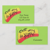 ビヒッピー·サンダー·コーブ 名刺 (正面/裏面)