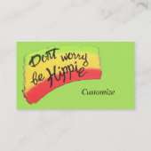 ビヒッピー·サンダー·コーブ 名刺 (裏面)