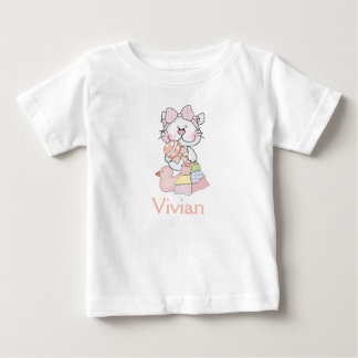 ビビアンのパーソナライズされたベビー ベビーTシャツ