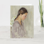 ビビアンポートレート | ウィリアム・ハーバート・ダントン カード (正面)