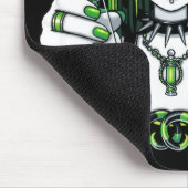 「ビビアン」サイバーゴス·ダーク·インダストリアル·フェアリー·マウスパッド マウスパッド (コーナー)