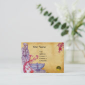 ビビビエンモノグラム宝石イエロー 名刺 (スタンド正面)