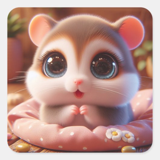 「ビビ」 スクエアシール (正面)