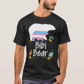 ビビLgbtベアートランスジェンダーレインボーLGBTゲイレズビア Tシャツ (正面)