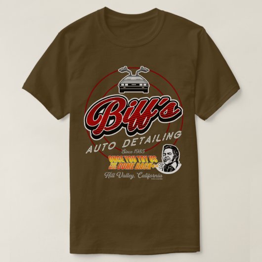 ビフスの自動詳細記号 Tシャツ (デザイン正面)