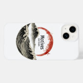 ビブやる気を起こさせるスのみ:感動的引用文 Case-Mate iPhoneケース (裏面 (横))