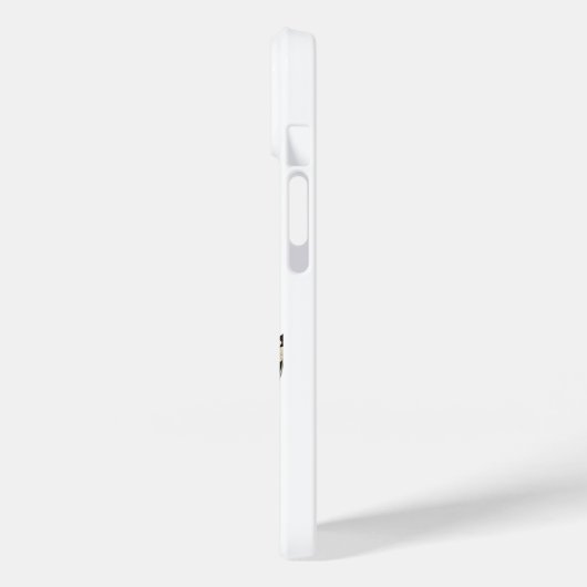 ビブやる気を起こさせるスのみ：感動的引用文 Case-Mate iPhoneケース (裏面 / 左)