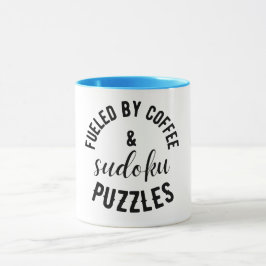 ビブカラフルスカスタマイズSudoku Coffee Mug マグカップ