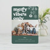 ビブメリースのみ |レトロの写真の休日 シーズンカード (スタンド正面)