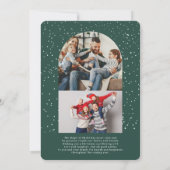 ビブメリースのみ |レトロの写真の休日 シーズンカード (裏面)