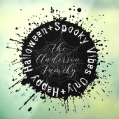 ビブモダンスのみ黒と白ハロウィン ウィンドウサイン (シート3)