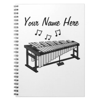 ビブラフォンパーカッション先生パーカッショニストカスタム ノートブック