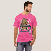 ビブラホ遊ネの子猫ジャズキャッツマリンバ Tシャツ (正面フル)