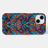 ビブラント・ウィチョル動物の精神Phoneケース Case-Mate iPhoneケース (裏面 (横))