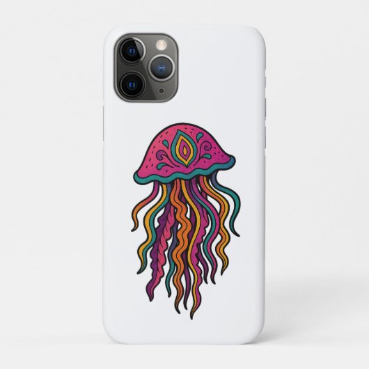 ビブラント クラゲ iPhone カバー (裏)