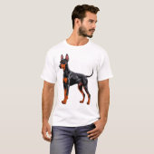 ビブラント ドーベルマン ピンシャー Tシャツ (正面フル)