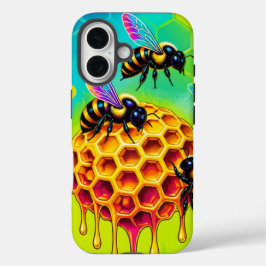 ビブラント ハチミツ蜂 フォンケース iPhone 16ケース
