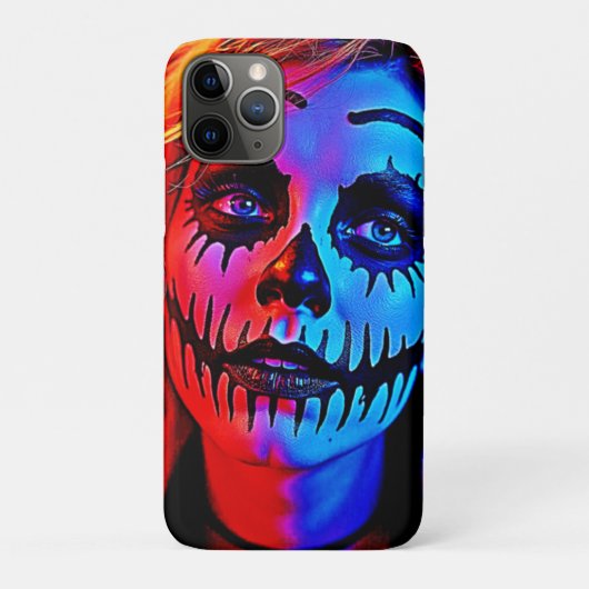 ビブラント ハロウィンメイクアート Case-Mate iPhoneケース (裏)
