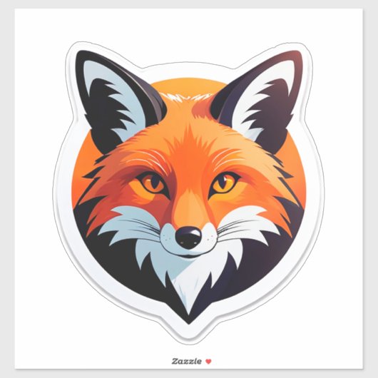 ビブラント・フォックスヘッド シール (シート)