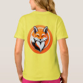 ビブラント・フォックスヘッド Tシャツ (裏面)