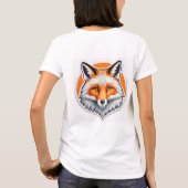 ビブラント・フォックスヘッド Tシャツ (裏面)