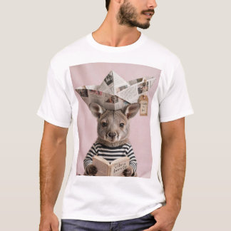 ビブラ・ボニート赤ちゃんカンガルーTシャツ Tシャツ