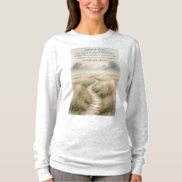 ビブリア エレミヤ書 29:11 フルレングスウェット Tシャツ 女性用