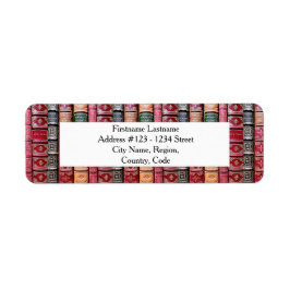 ビブリオフィレ住所 シール