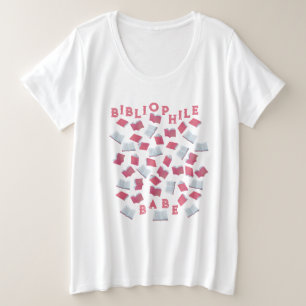 ビブリオフィールバベ プラスサイズTシャツ