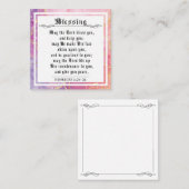 ビブルプリース賛美トリーズナンバーズピンクラベンダー コーリングカード (正面/裏面)