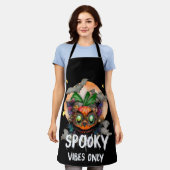 ビブ不気味スのみ エプロン (着用した状態)