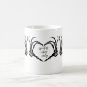 ビブ不気味スのみ コーヒーマグカップ (中央)