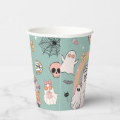 ビブ不気味スレトロおもしろいハローウィンパーティ 紙コップ (右)