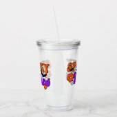 ビブ不気味ス幽霊 アクリルタンブラー (左)