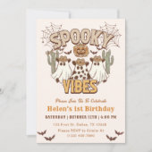 ビブ不気味ス1stバースデーウェスタンパーティー 招待状 (正面)
