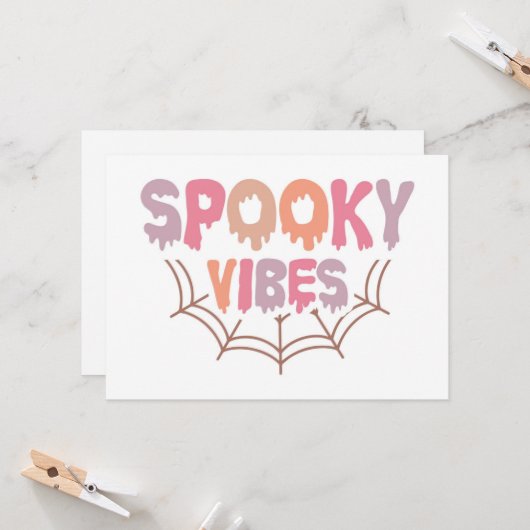 ビブ不気味ス カード (正面/裏面インサイチュ)