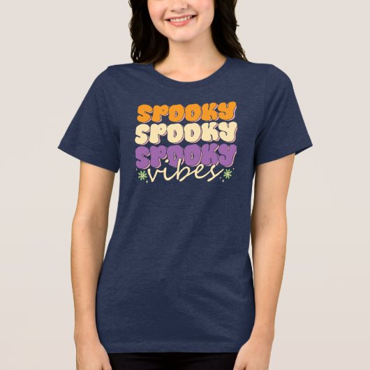 ビブ不気味ス トライブレンドTシャツ (正面)