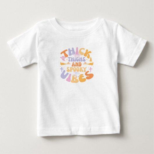 ビブ不気味ス ベビーTシャツ (正面)