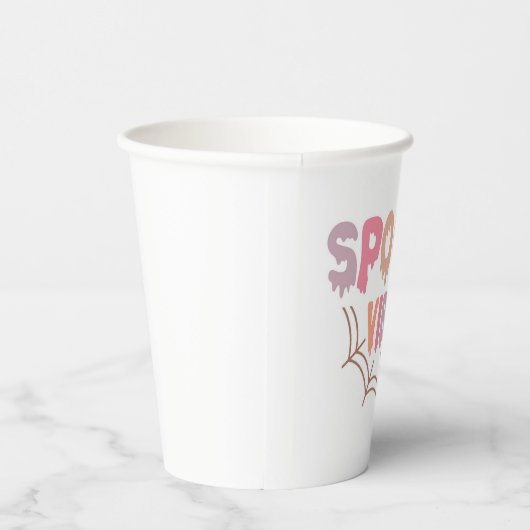 ビブ不気味ス 紙コップ (右)