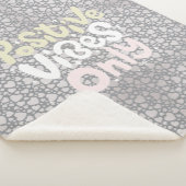 ビブ前向きスのみニュートラルカラーボホスタイル シェルパブランケット (3/4)