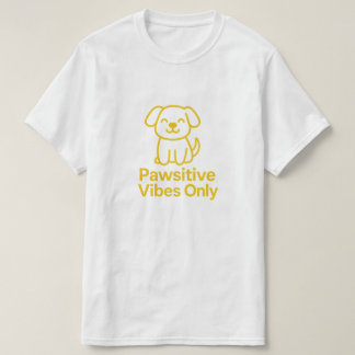 ビブ前向きスのみ – かわいい犬の恋人ミニマルT Tシャツ