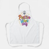 ビブ前向きスのみ – 心強カラフル化デザイン エプロン (正面)