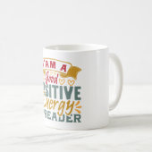 ビブ前向きス | やる気を起こさせる引用文 コーヒーマグカップ (正面右)